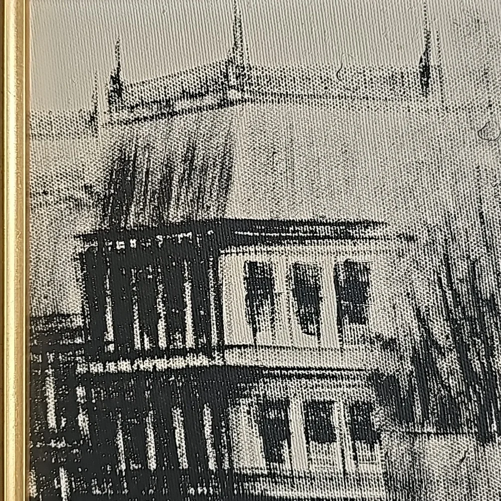 Original J. Barnet Paris Painting Signed Framed - Picture 3 of 4